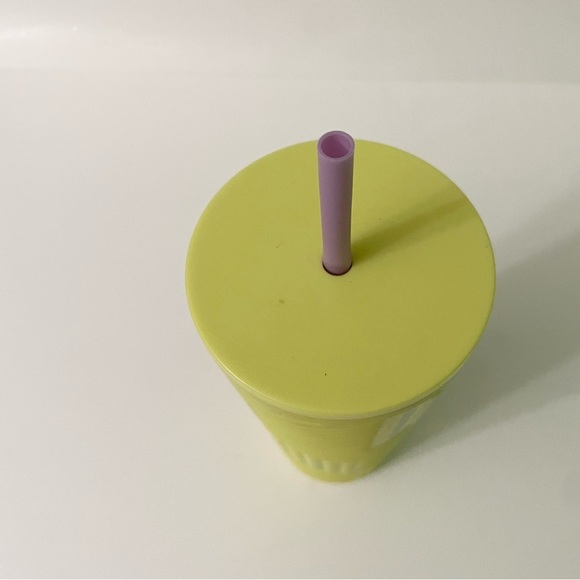 Starbucks 2024 Winter Angular Neon Yellow Stainless Steel Tumbler - Picture 8 of 16